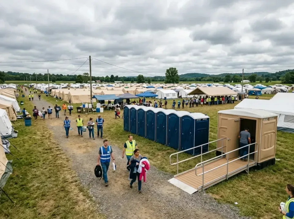 disaster-relief-camp-restrooms-010 — frequently asked questions, Dumpster & Portable Bathrooms Rental in Dellwood, MO